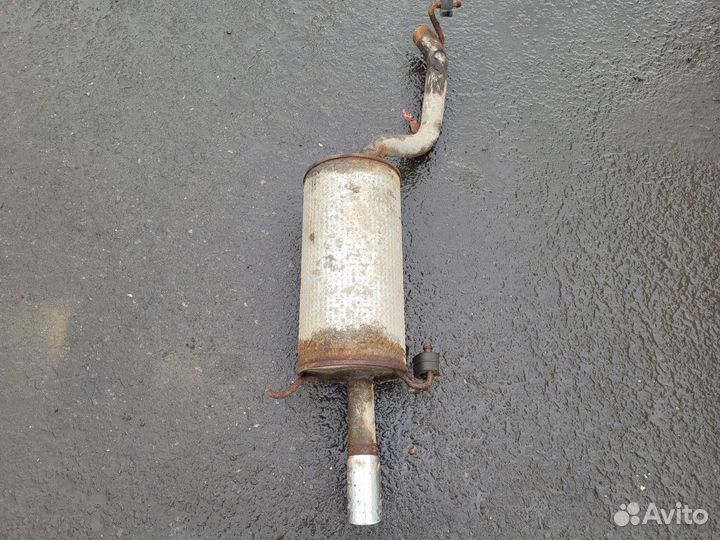 Глушитель на Subaru Legacy