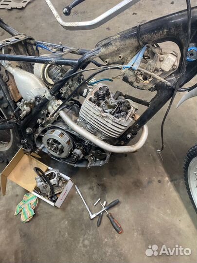 Кроссовый мотоцикл honda xl250s