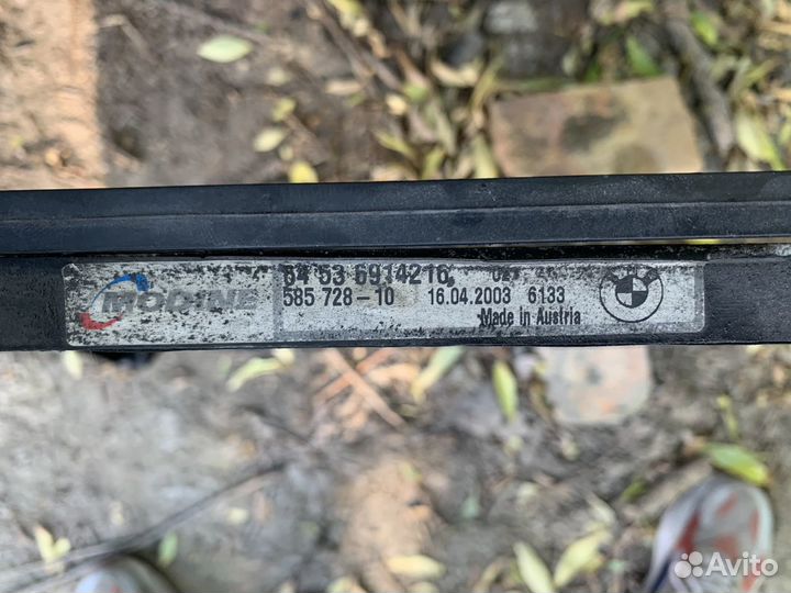 Радиатор кондиционера x5 e53