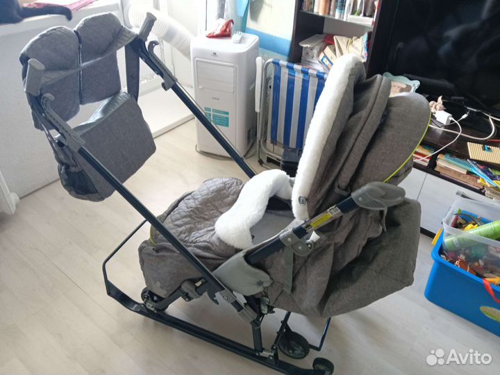 Коляска санки