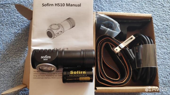 Налобный фонарь Sofirn HS10