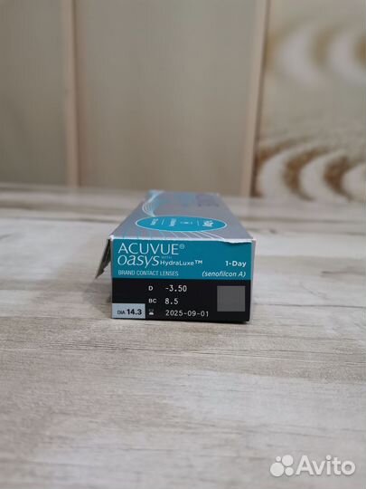 Линзы контактные D - 3,5