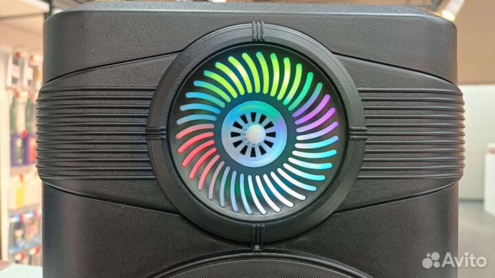 Крутая bluetooth колонка + микрофон