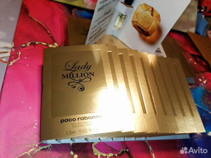 Paco Rabanne Lady million 10 шт