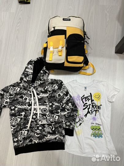Рюкзак для мальчика + вещи