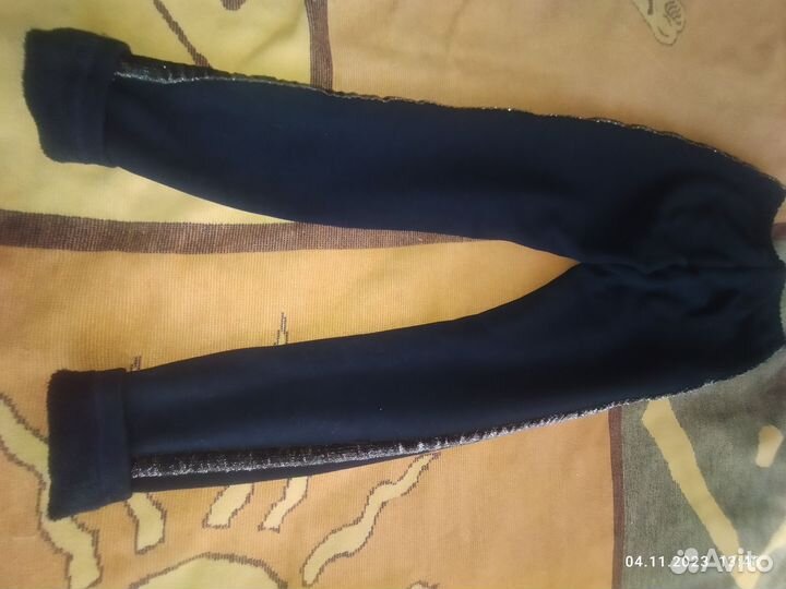 Леггинсы утеплённые р. 148