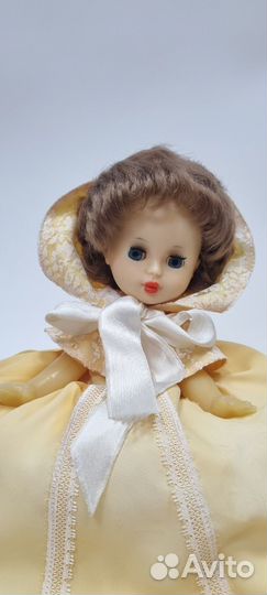 Кукла грелка на чайник. СССР. Барышня