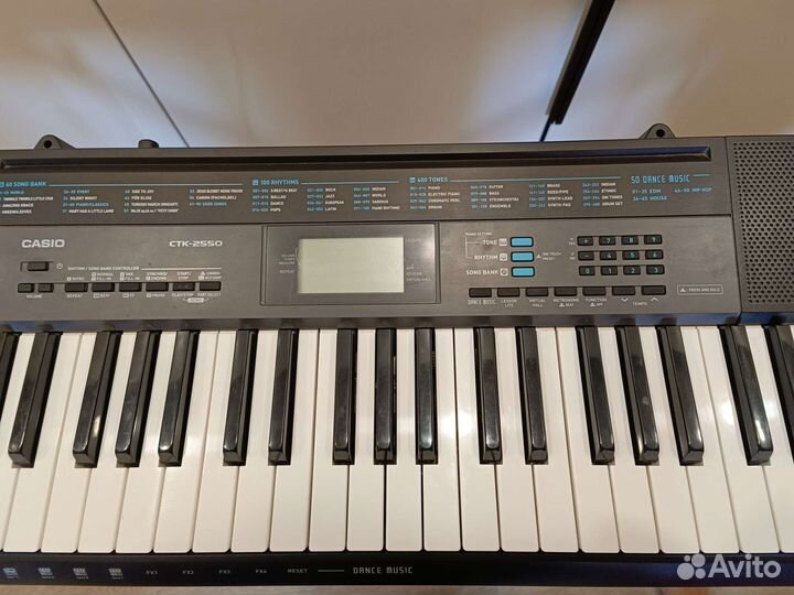 Синтезатор casio ctk2550