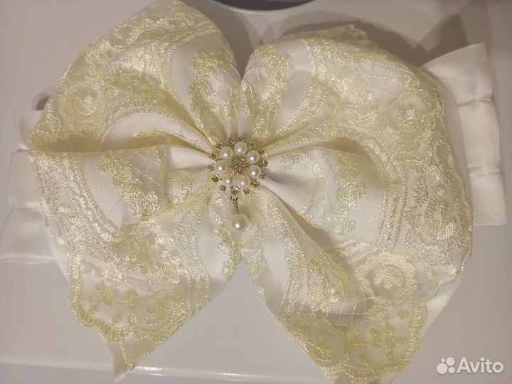 Бант для конверта на выписку