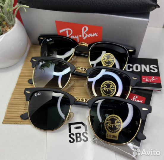 Очки ray ban clubmaster