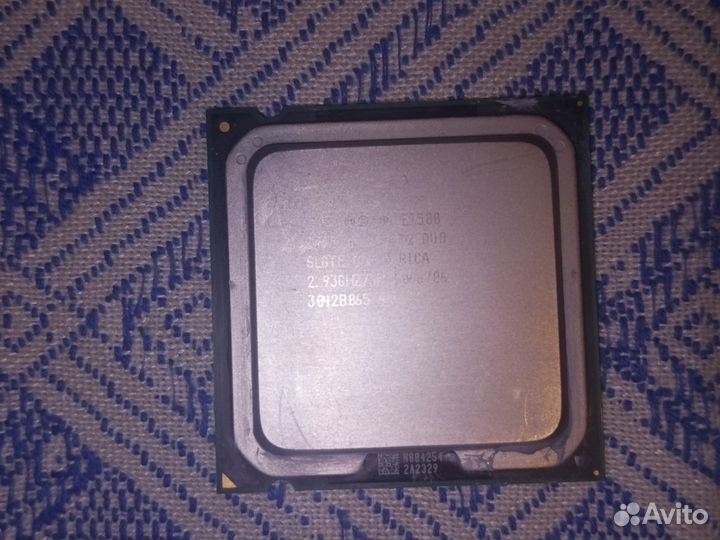 Процессор с кулером 775