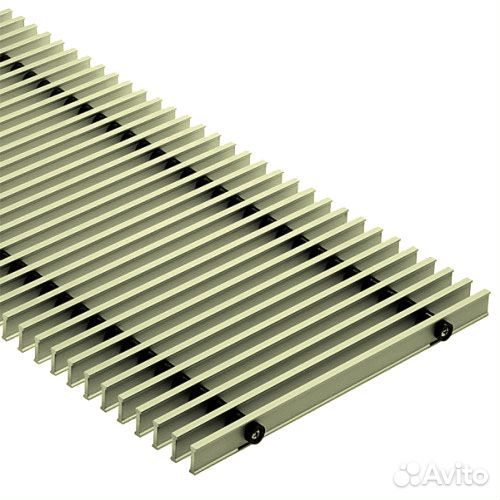 Решетки конвектора кзто Бриз Nova, цвет - латунь 3