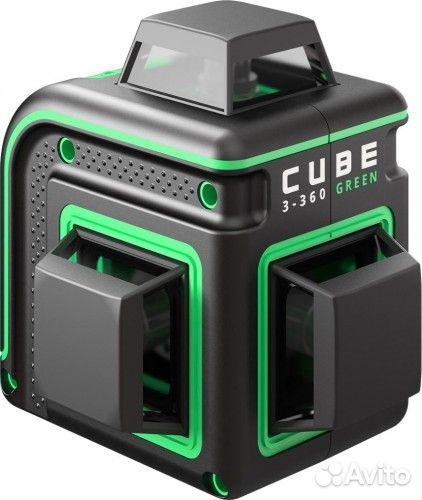 Лазерный уровень ADA cube 3-360 green basic edition + ADA silver plus + Дальномер ADA Cosmo 50 А0072