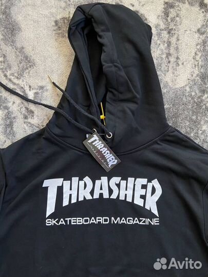 Худи Thrasher Classic Logo “Black” оригинал