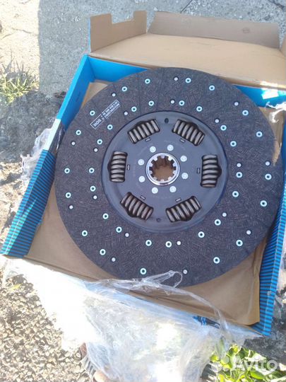 Диск сцепления с двойным демпфером