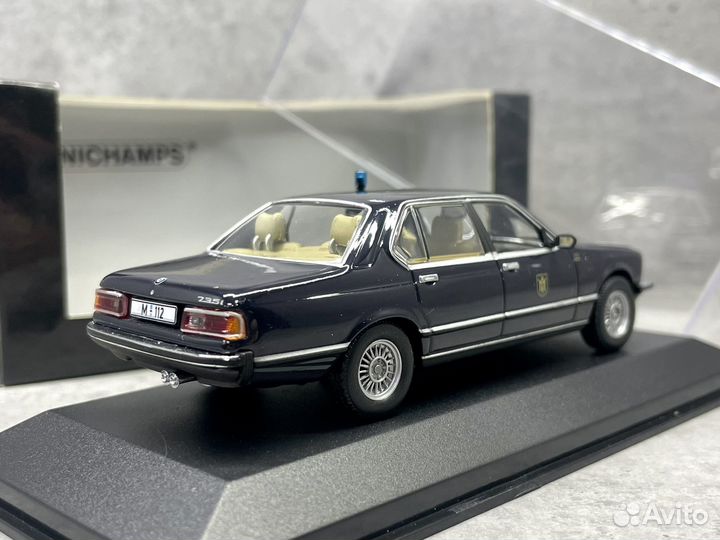 Редчайшая модель Bmw 7er 735i E23 Minichamps 1:43