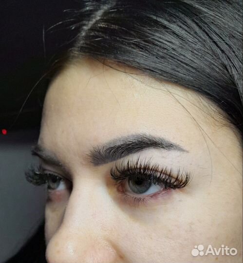 Наращивание ресниц на дому