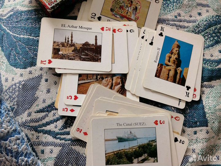 Карты игральные 52шт(Египет)
