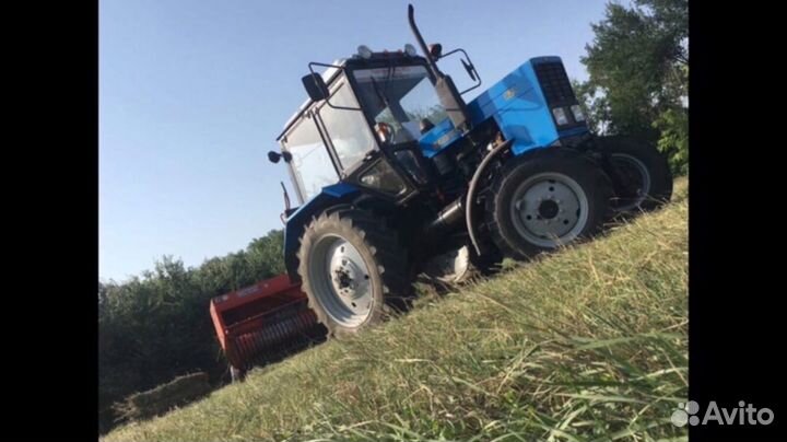 Тюкование сена