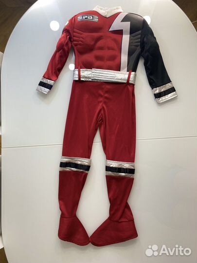 Детский Костюм Power Rangers Красный