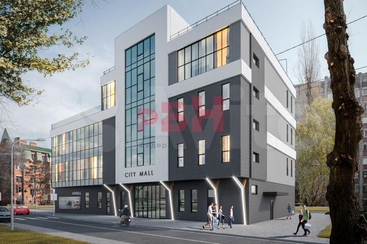 Офис в центре города в новом бц