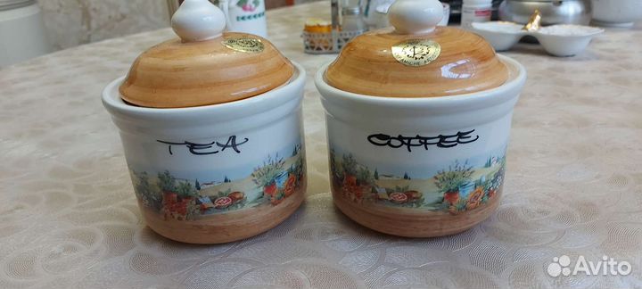 Баночки для чая и кофе