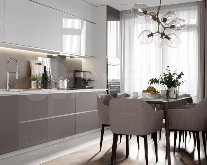 2-к. квартира, 45,2 м², 6/17 эт.