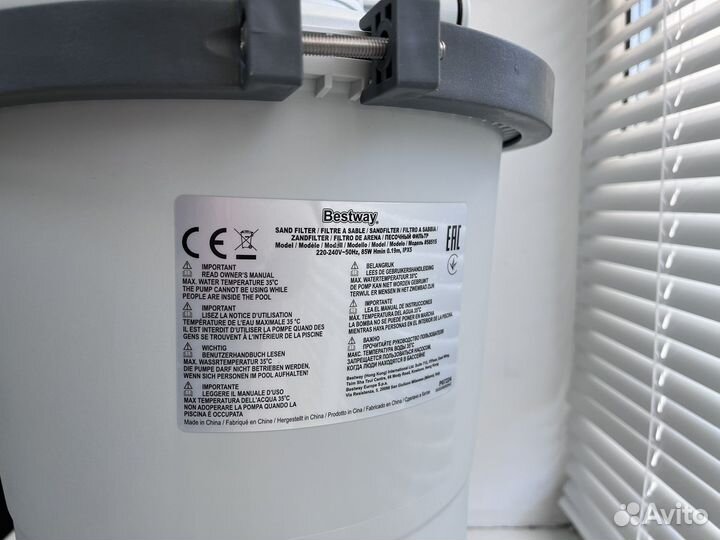 Песочный фильтр bestway 3028л/ч
