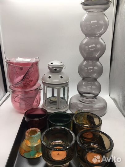 Набор подсвечников IKEA