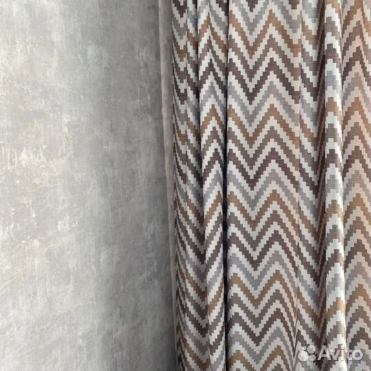 Шторы новые Блэкаут рогожка 4 м