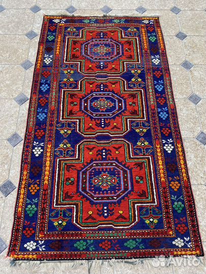 Старинный ковер ручной работы (халича)