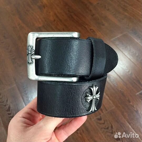 Ремень из натуральной кожи Chrome Hearts