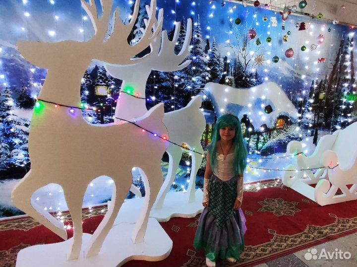 Новогодний костюм для девочки 122-130