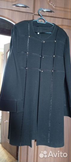 Кардиган с коротким платьем