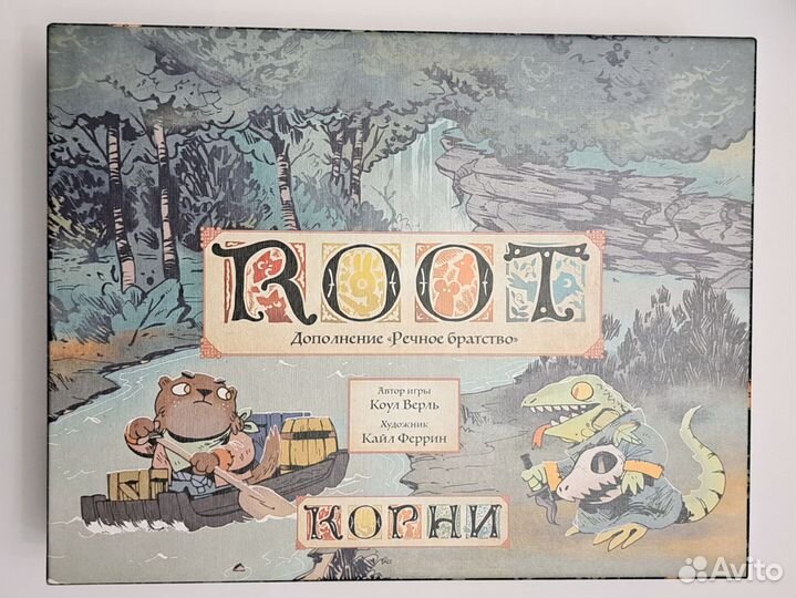 Настольная игра Корни (Root) с дополнением Речное