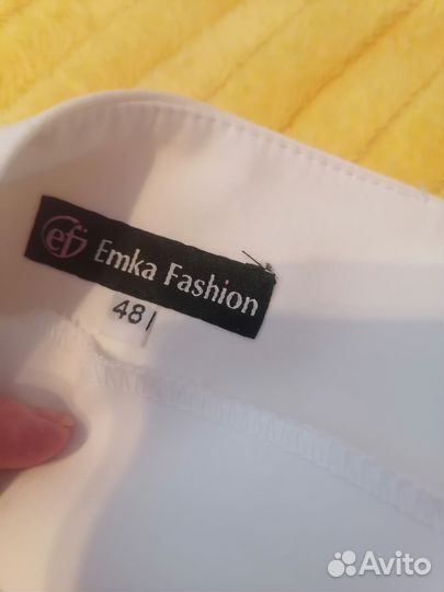 Новая белая юбка 46-48разм