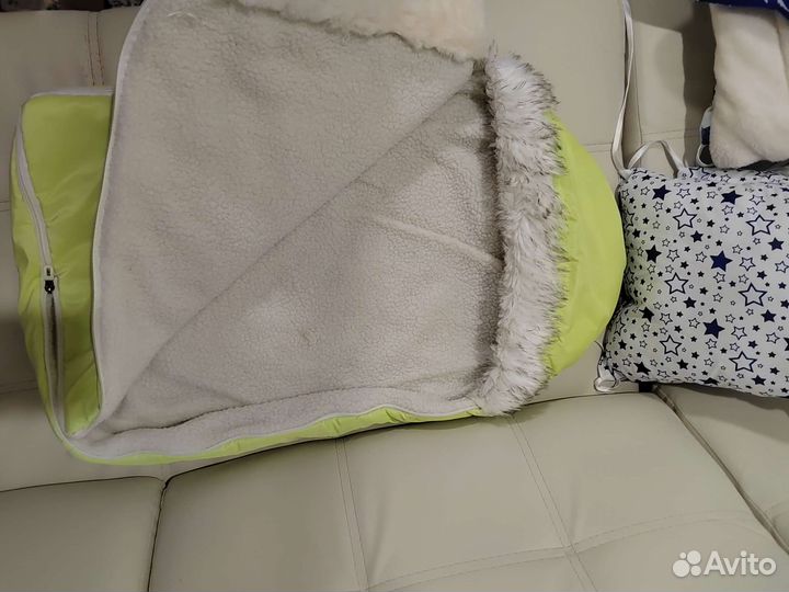 Зимний конверт в коляску