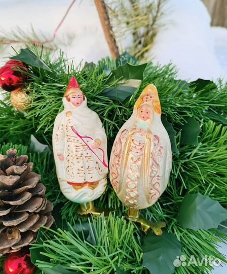 Елочные игрушки СССР