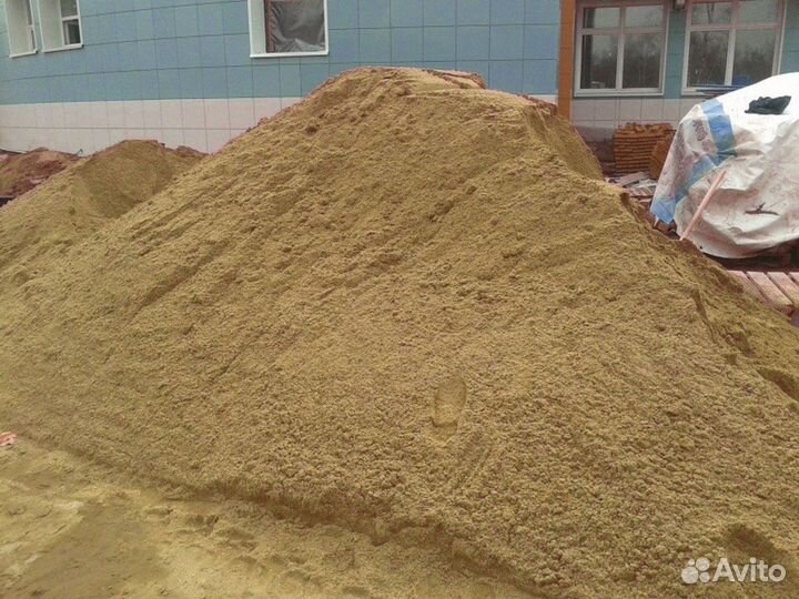 Песок \ Щебень намывной разной фракции от трех куб