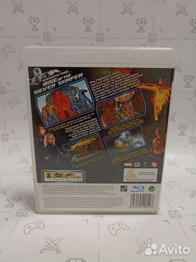 Fantastic Four Rise of the Silver Surfer (PS3)