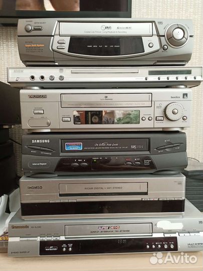 Видеоплееры VHS DVD