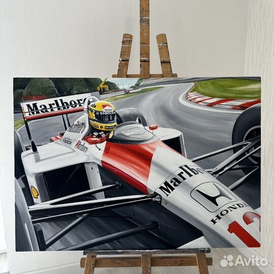 Пишу картины автомобилей маслом/каллиграфия/ф1