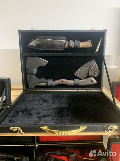 Ножи и топоры кованые в ассортименте