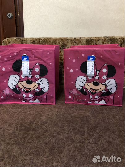 Коробка для хранения игрушек 2 шт