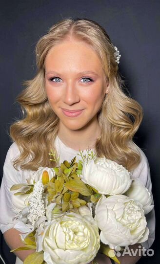 Прически вечерние