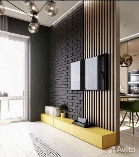 Перегородка из реек