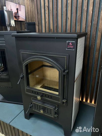 Печь камин для дома Везувий