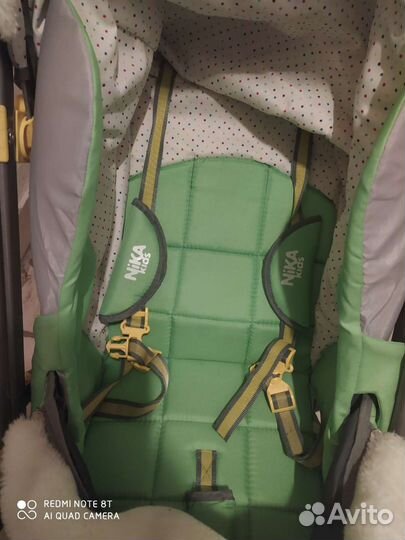 Санки коляска ника