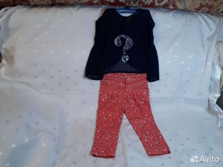 Костюм для девочки рост 110см