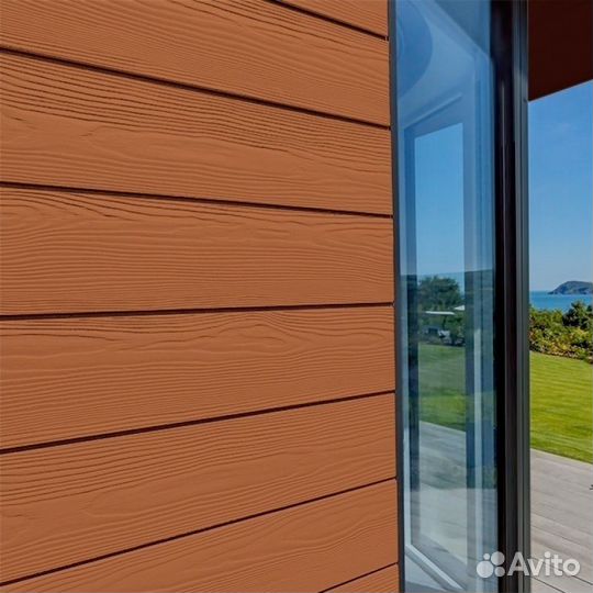 Фиброцементный сайдинг Cedral Wood